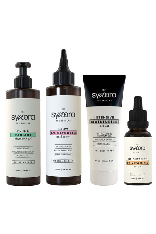 Cilt Beyazlaştırma, Aydınlatma ve Renk Eşitleme Bakım Seti