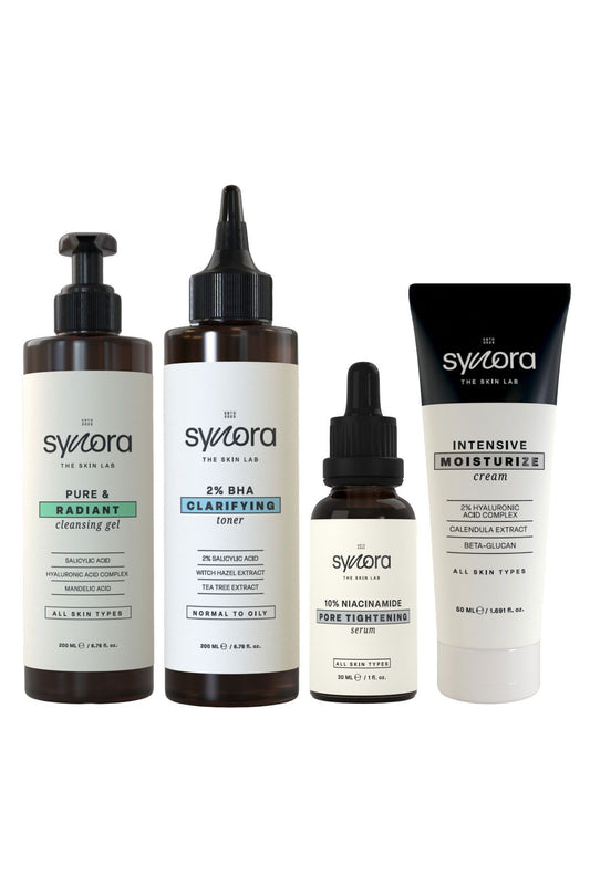 Yağlı Ciltler için Cilt Bakım Seti