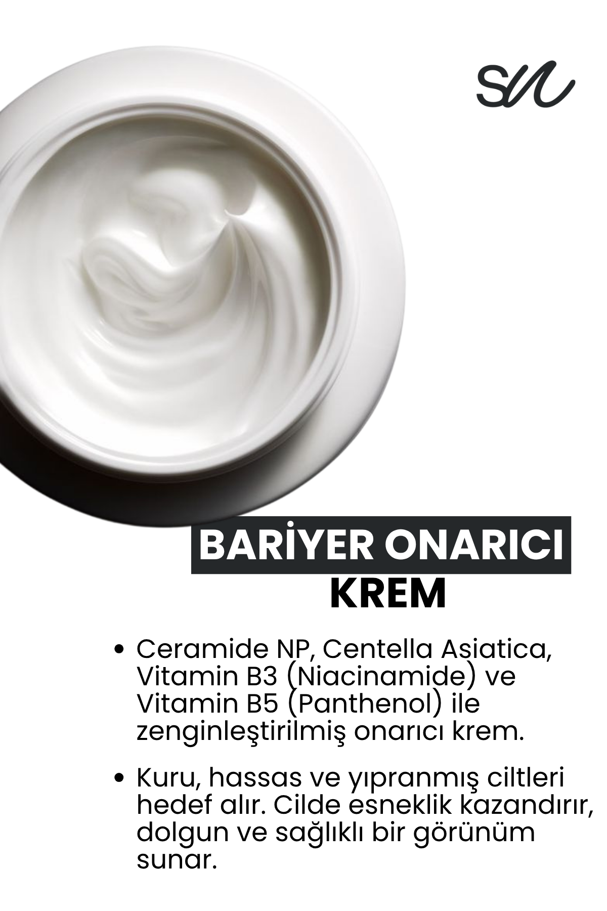 Cilt Bariyeri Güçlendirici, Onarıcı ve Dolgunlaştırıcı Krem