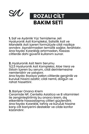 Rozalı Cilt Bakım Seti