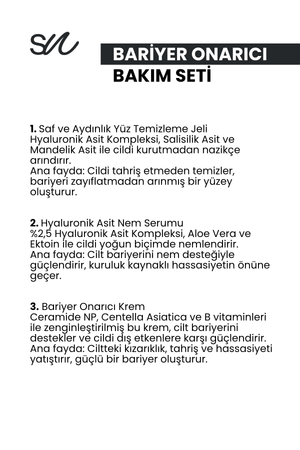 Cilt Bariyeri Onarıcı Bakım Seti
