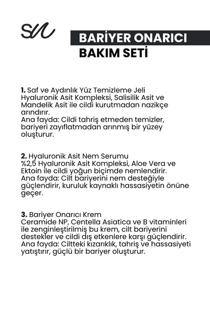 Cilt Bariyeri Onarıcı Bakım Seti