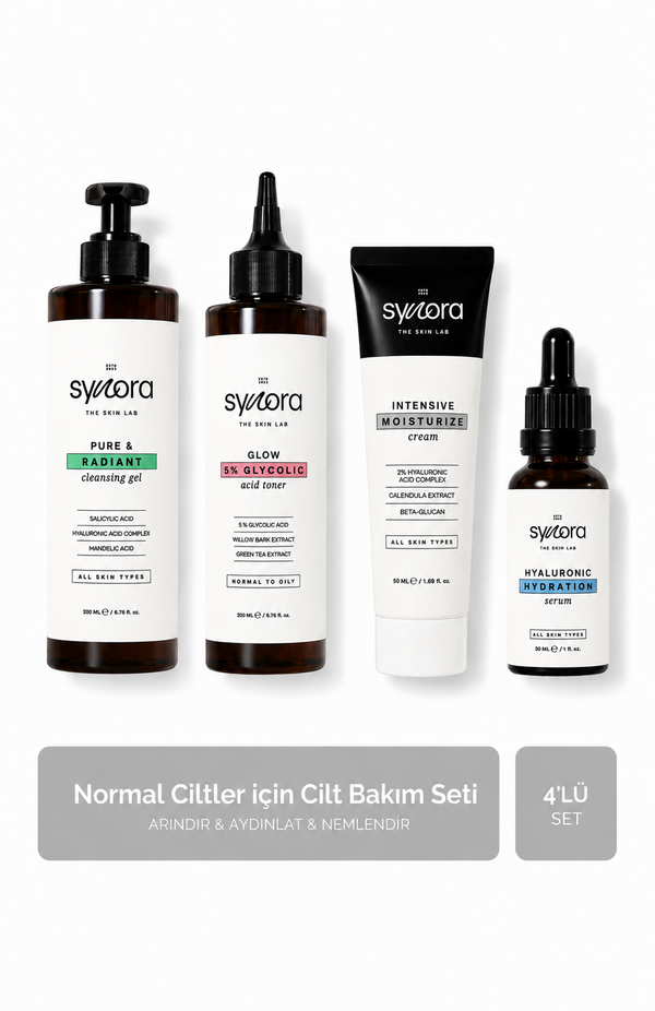 Normal Ciltler için Cilt Bakım Seti