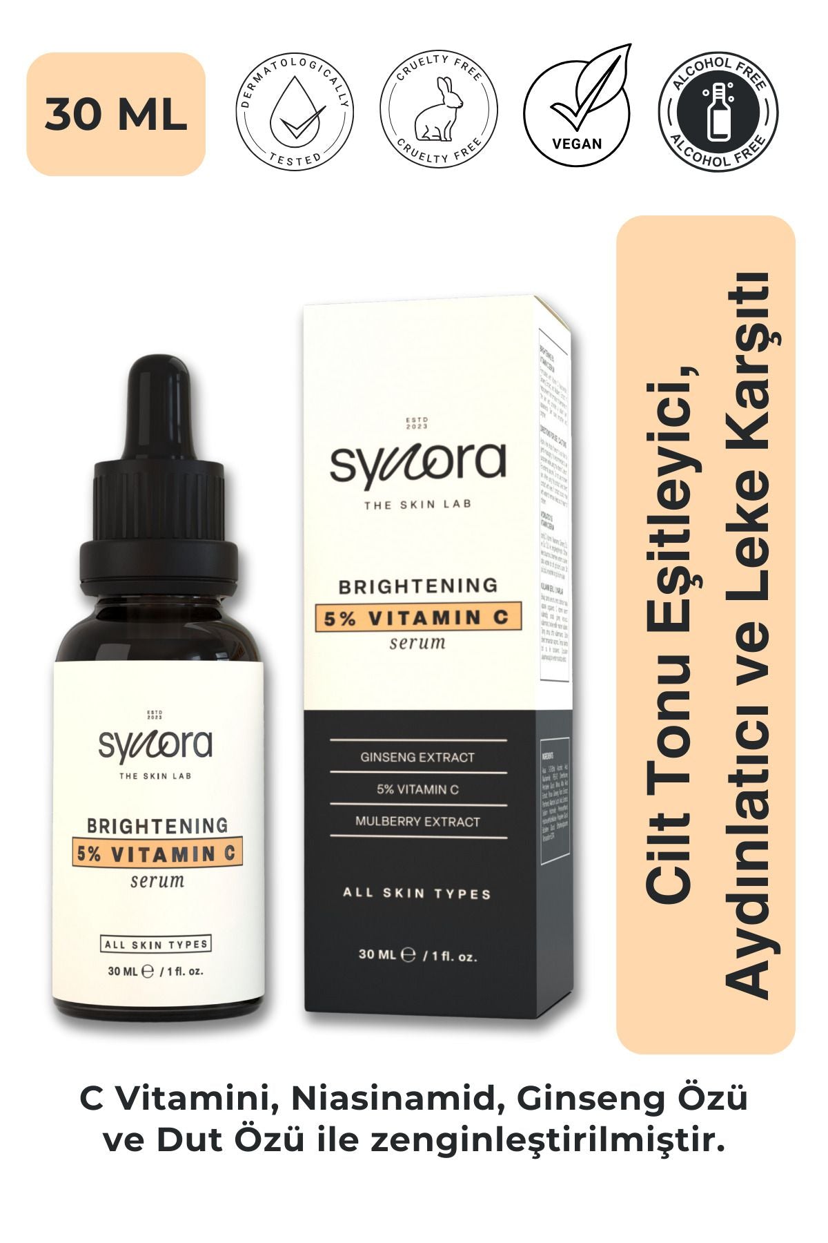 Aydınlatıcı Etkili Cilt Bakım Serum Seti