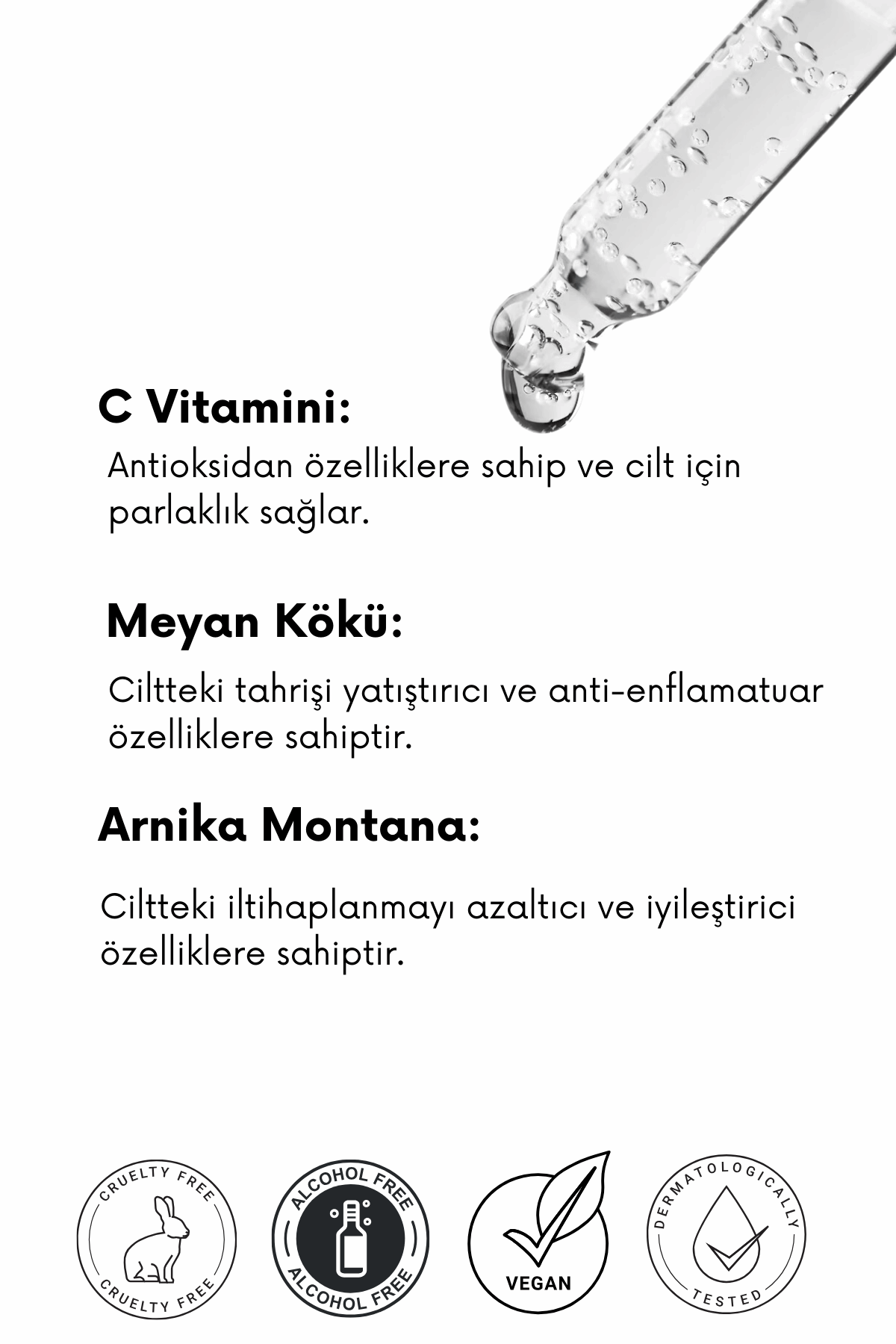 Cilt Tonu Eşitleyici, Aydınlatıcı ve Leke Karşıtı C Vitamini Serum - Synora