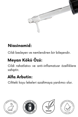 Leke Oluşumunu Önlemeye Yardımcı Cilt Bakım Serum Seti