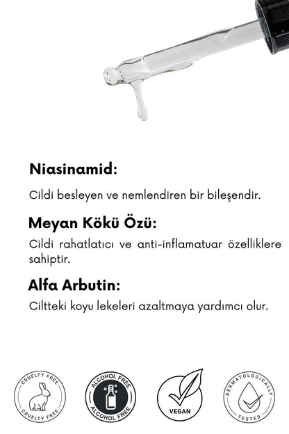 Leke Oluşumunu Önlemeye Yardımcı Cilt Bakım Serum Seti