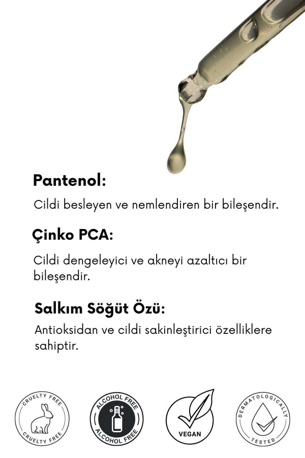 Sebum Dengeleyici ve Gözenek Arındırıcı Cilt Bakım Seti